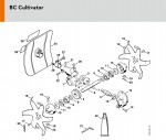 Stihl BC 35 Cultivators Spare Parts